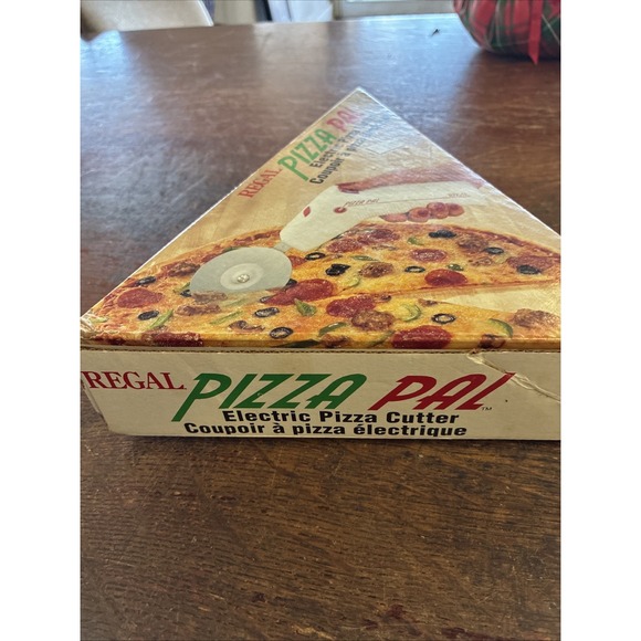 Regal Pizza Pal Electric Pizza Cutter K7860 Tested and Works With Paperwork - Picture 2 of 6